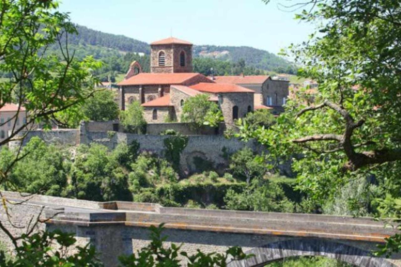 Villa Joli Petit T2 Calme Au Bord De Leau Vieille-Brioude Esterno foto